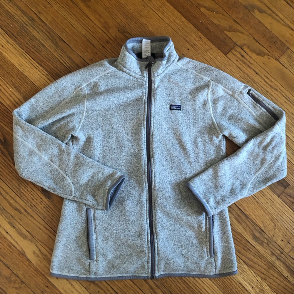 Grey Patagonia Zip Up